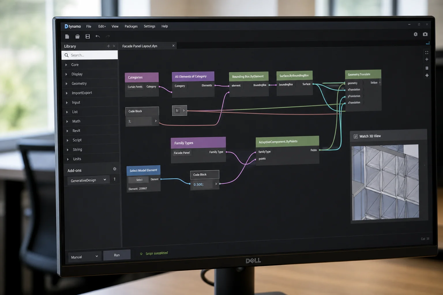 Dynamo dla Revit - automatyzacja powtarzalnych zadań projektowych w MEP, architekturze i konstrukcjach